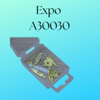 Expo Tools A30030 20mm Brass Plated Clasps