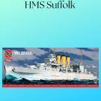 Airfix  A03203V 1/600 HMS SuffolkCounty-class heavy cruiser