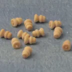 Babettes Miniatures DIY967975 Wooden Knobs pk 12