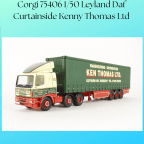 Corgi 75406 1/50 Leyland Daf Curtainside Kenny Thomas Ltd
