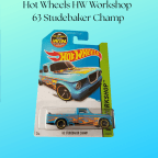 Hot Wheels HW Workshop 63 Studebaker Champ