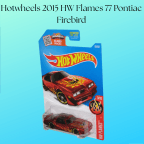 Hotwheels 2015 HW Flames 77 Pontiac Firebird