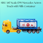 SIKU 1:87 Scale 1795 Mercedes Actros Truck with Milk Container
