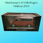 Minichamps 1/43 VolksWagen Multivan 2003