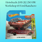 Hotwheels 2015 212/250 HW Workshop 65 Ford Ranchero