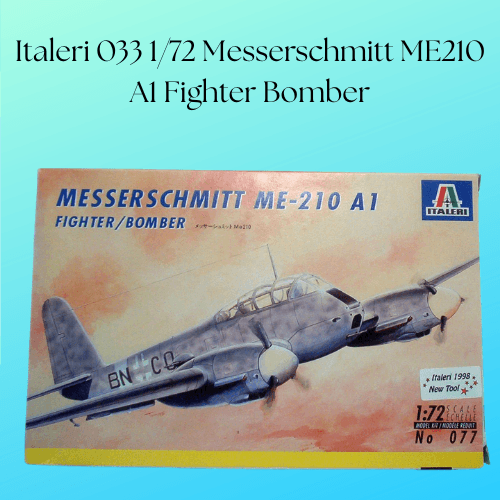 Italeri 033 1/72 Messerschmitt ME210 A1 Fighter Bomber