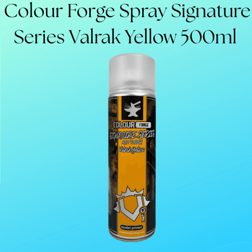 Colour Forge Spray Signature Series Valrak Yellow 500ml
