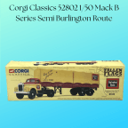 Corgi Classics 52802 1/50 Mack B Series Semi Burlington Route