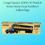 Corgi Classics 52301 1/50 Mack B Series Semi Great Northern Fallen Flags