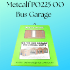 Metcalf PO225 OO Bus Garage