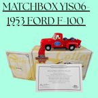 B16 1:43 MATCHBOX YESTERYEAR YIS06-M 1953 FORD F-100 PICKUP GENUINE PARTS MIB