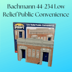 Bachmann 44-234 Low Relief Public Convenience