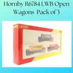 Hornby R6784 LWB Open Wagons Pack of 3