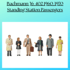 Bachmann 36-402 1960/1970 Standing Station Passengers