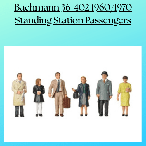 Bachmann 36-402 1960/1970 Standing Station Passengers