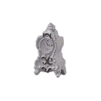 Streets Ahead D1813 White/Silver Mantle Clock