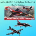 Airfix A40003 1:72nd Scale Typhoon & Tucano Multi Pack Model Set.