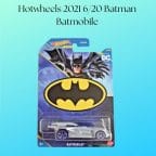 Hotwheels 2021 6/20 Batman Batmobile