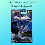 Hotwheels 2021 7/20 Batman Batmobile