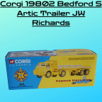 Corgi 19802 Bedford S Artic Trailer JW Richards