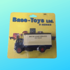 Base Toys 1/76 Scale D19 Albion Flatbed Lorry British Railway Maroon