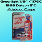 Greenlight 1/64 41170C 1968 Datsun 510 Widebody Coupe