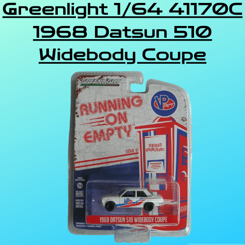 Greenlight 1/64 41170C 1968 Datsun 510 Widebody Coupe