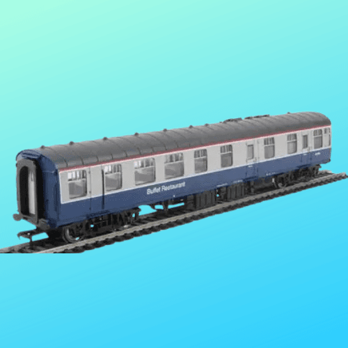 Bachmann 39-100B OO Gauge Mk1 Restaurant Car RU Blue Grey