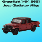 Greenlight 1/64 2021 Jeep Gladiator Willys
