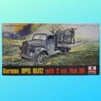 Esci 80521/72 Perloved German Opel Blitz with 2cm Flak 38