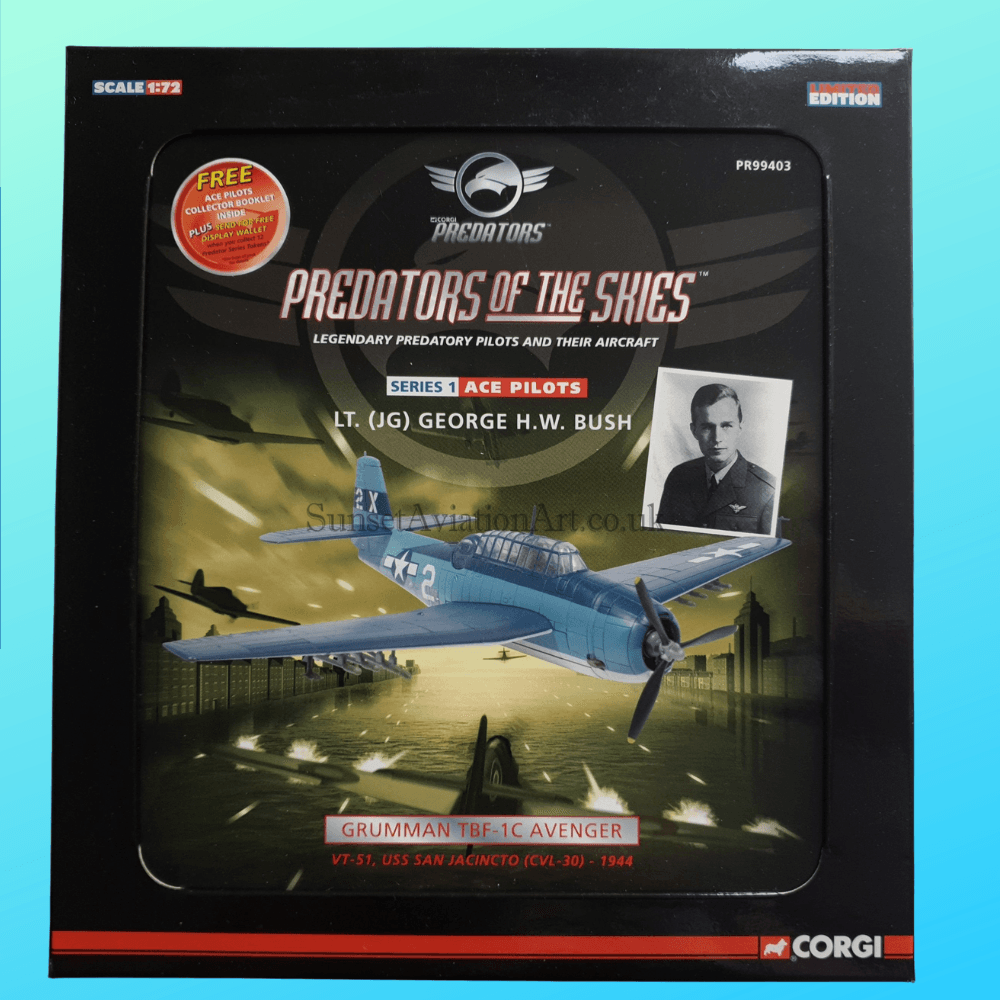 Corgi PR99403 Grumman TBF1c Avenger Lt George H.W Bush