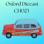 Oxford Chipperfields Circus CH023 Advance Publicity Car 1/76