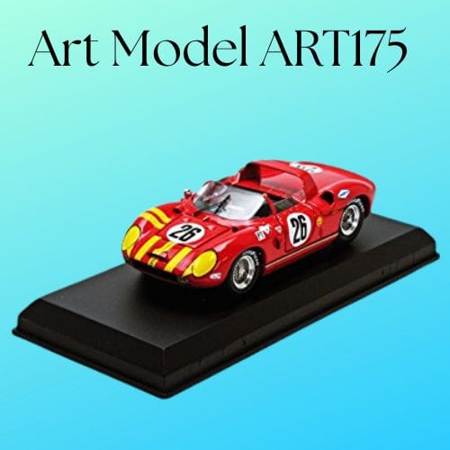 Art Model ART175 Ferrari 330 P #26 34Th Sebring 1965 Grossman-Hudson ART175 Model 1:43 scale