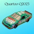 Quartzo 1:43 Q2023 NASCAR Ford Thunderbird Quaker State Brett Bodine