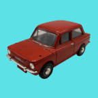 Vanguards VA26000 1/43 Red Hillman Imp