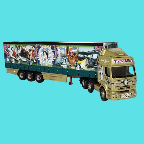 Corgi 1/50 CC12104 RenaultPremium Curtainside Strongserve Ltd