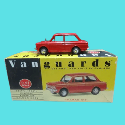 Corgi Vanguards VA26000 1/43 Red Hillman Imp