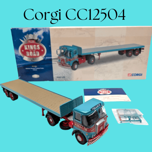CC12504 Pollock Atkinson Borderer Flatbed | Kings of the Road | Corgi 2001