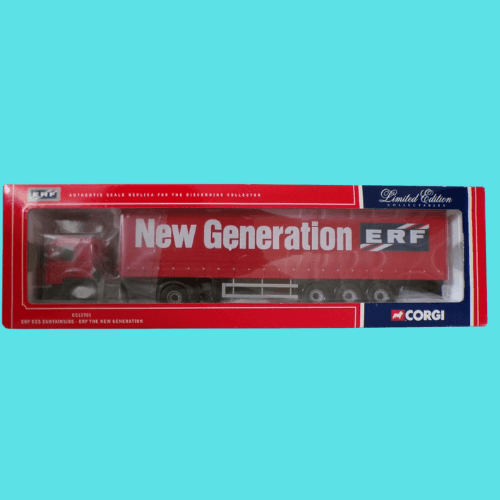 Corgi 1/50 CC12701 ERF ECS Curtainside ERF The New Generation