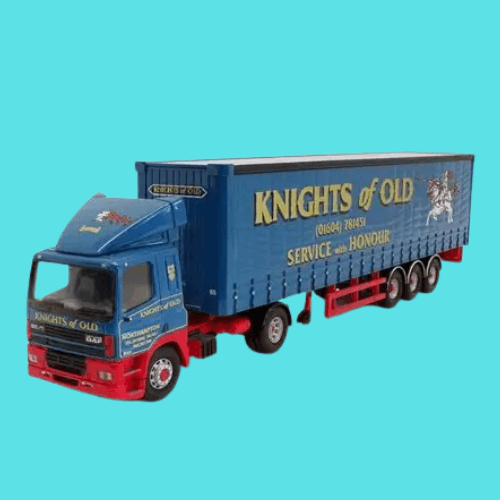 Corgi 1/50 75405 Leyland Daf Curtainside Knights of Old