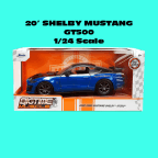 Jada Toys 34205BigTime Muscle 2020 Ford Mustang Shelby GT500 Blue