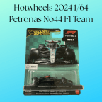 Hotwheels 2024 1/64 Mercedes AMG Petronas F1 Team No 44