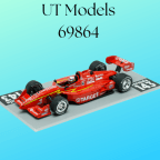 UT Models 69864 Reynard 98I Honda Target Chip Ganassi Racing No1 Alex Zanardi 1/43 Scale