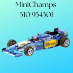 MiniChamps 510 954301 Benetton Renault B195 Winner Brazil GP 1995 Michael Schumacher 1/43 Scale
