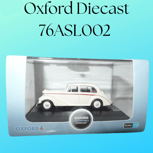 Oxford Diecast 76ASL002 Armstrong Siddeley Lancaster Ivory 1/76 Scale