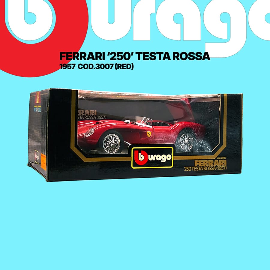 Burago 1/18 3007 Ferrari 250 Testarossa Red