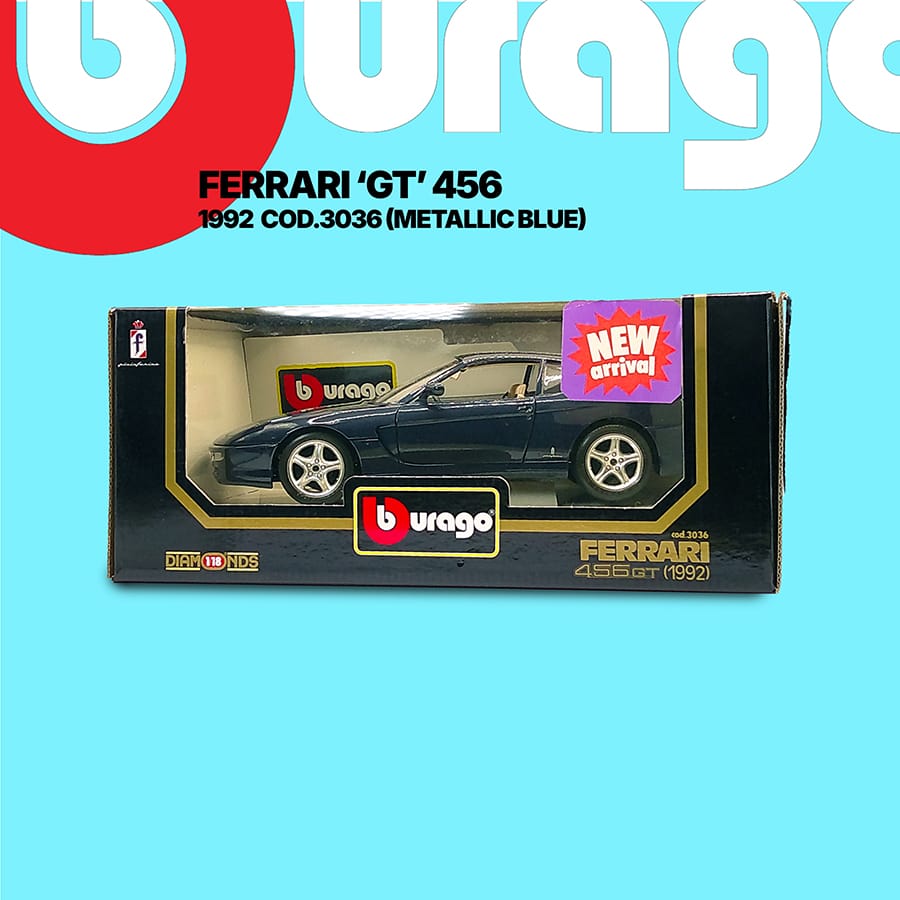 Burago 1/18 3036 Ferrari 456GT 1992