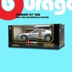 Burago 1/18 3036 Ferrari 456GT Silver