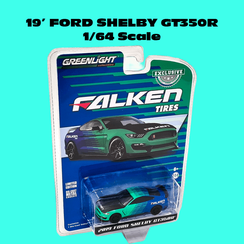 GreenLight 1/64 30211 2019 Ford Mustang Shelby GT350R "Falken Tires"