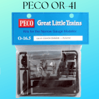 OR-41 Peco 4 Wheel Coach Chassis O-16.5/NG7 Scale